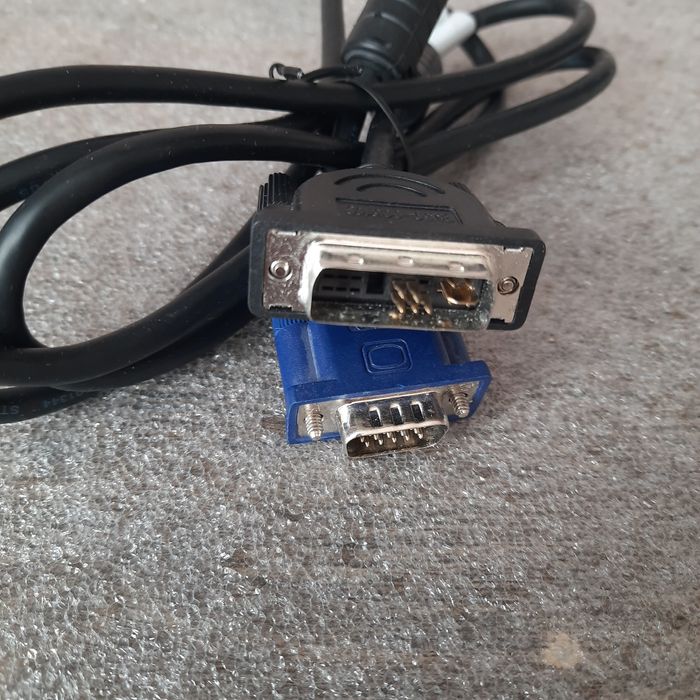 VGA кабель для монітора/ПК — D-Sub (15-pin), 1.5 м Dvi- Dvi