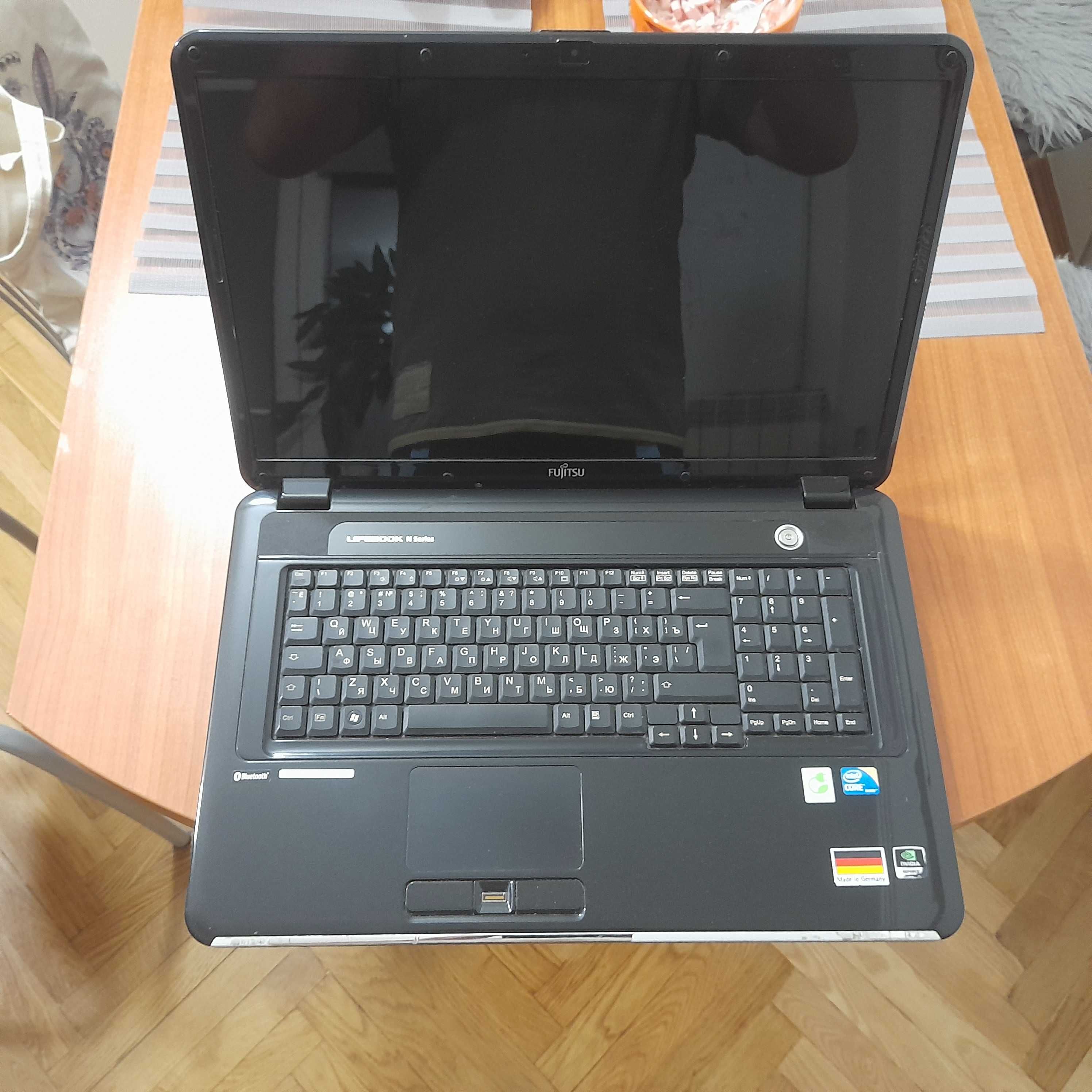 Ноутбук fujitsu lifebook nh570