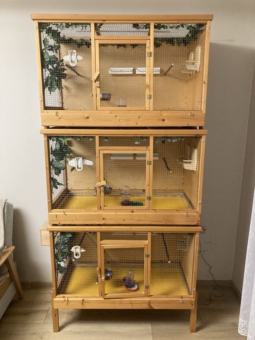 Zestaw wolier do profesjonalnej hodowli egzotyki !