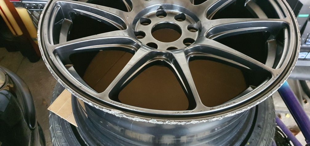 Koła 4x100 felgi 17 4x108 Xxr wheels 8,25 i 9,75 mx5 e30 japan racing