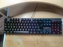 Дротова механічна клавіатура Vinga KBGM-100 Black (Blue Switch)