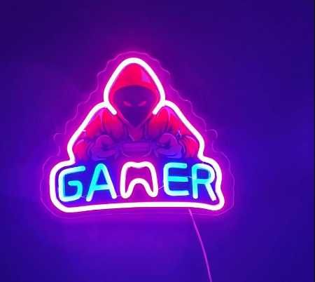 Neon LED GAMER do dekoracji!