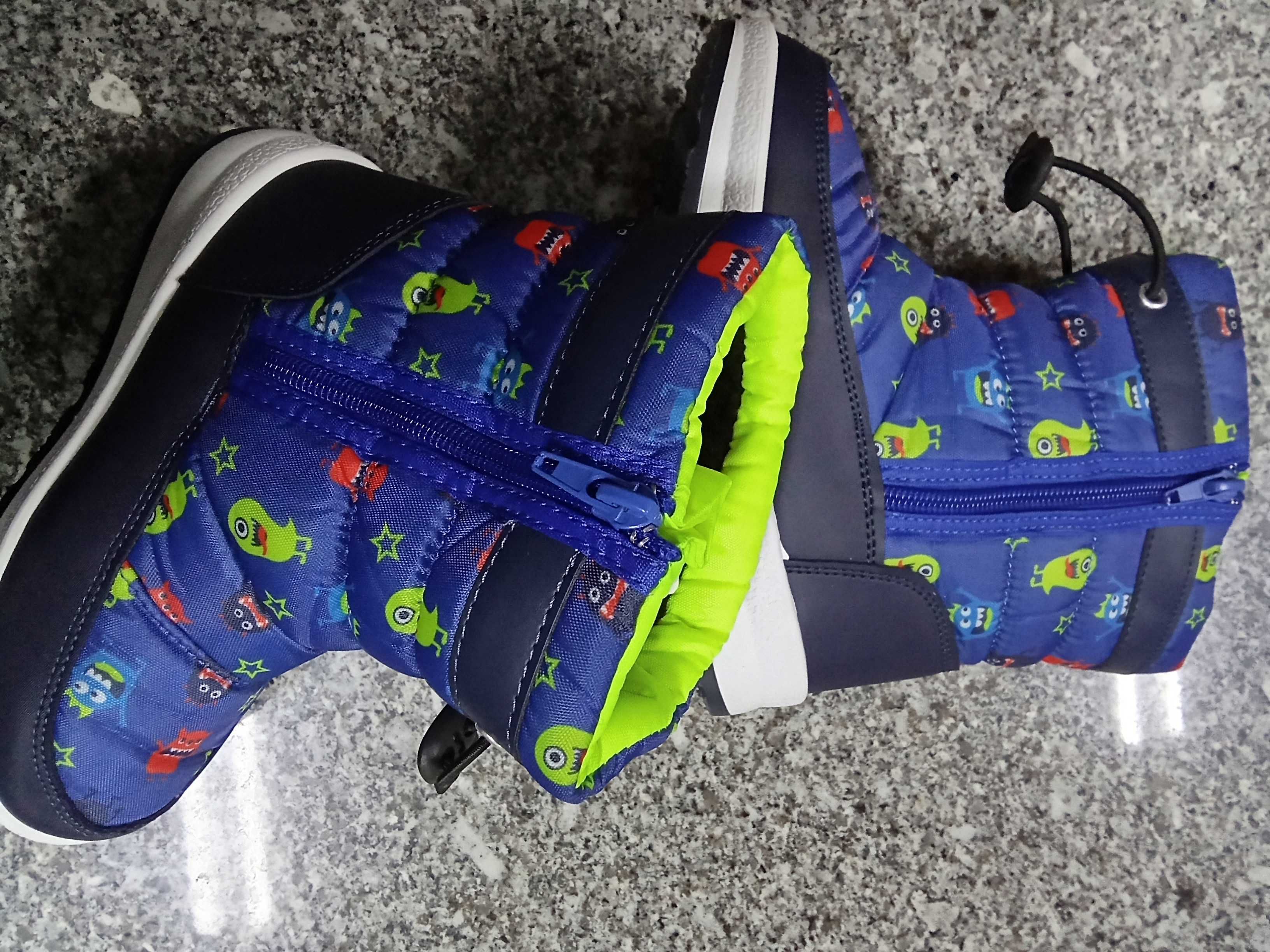 Botas para a neve