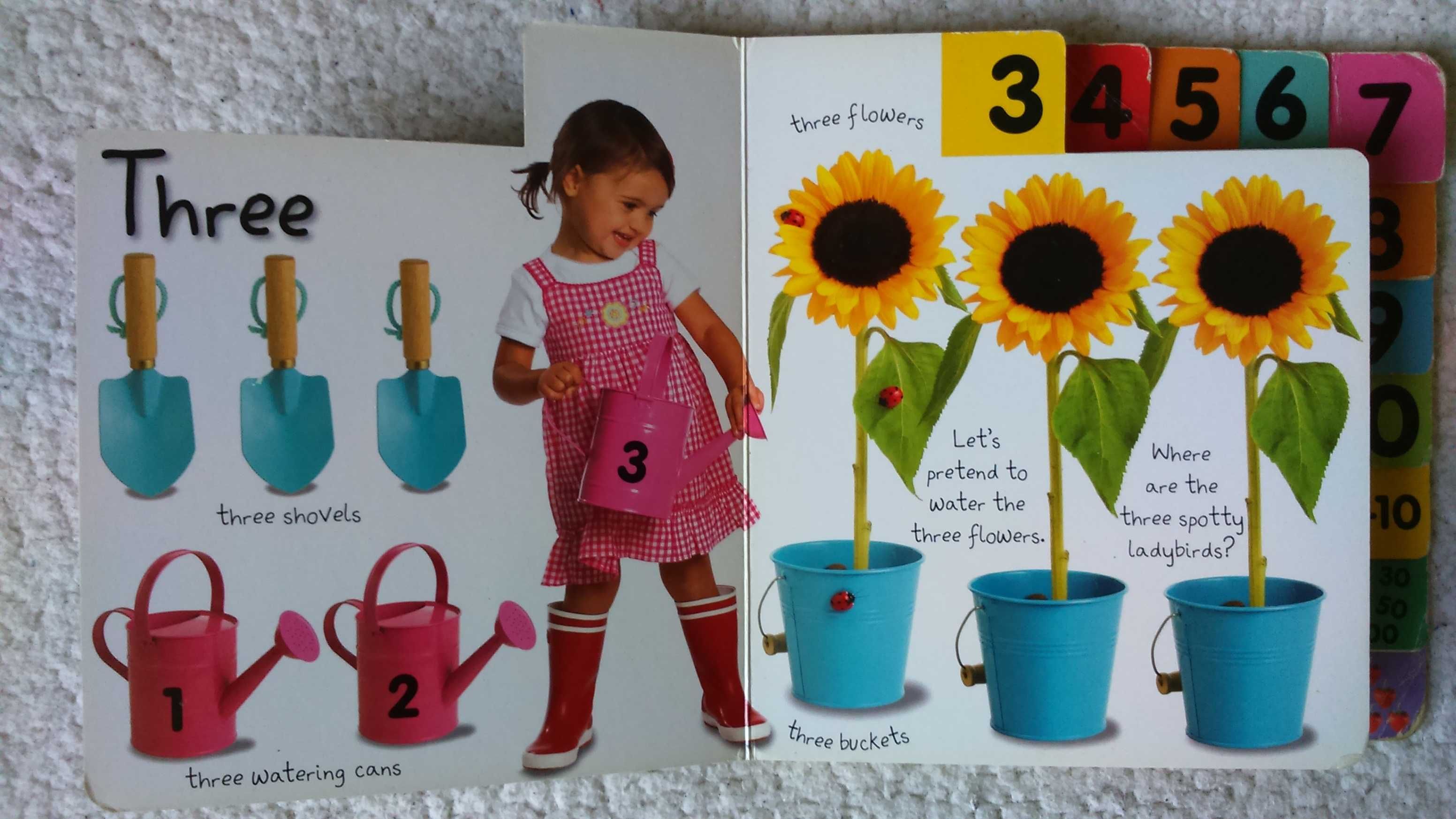 Дитяча книга англійською Мої перші цифри.  My first Numbers