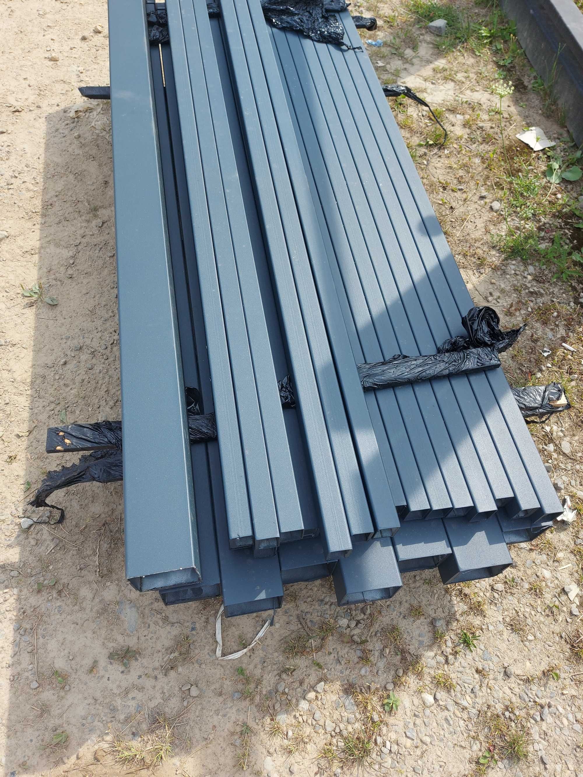 Słupki Profile 80x80 60x60 40x60 20x40 Malowane Proszkowo Ocynk 2mm