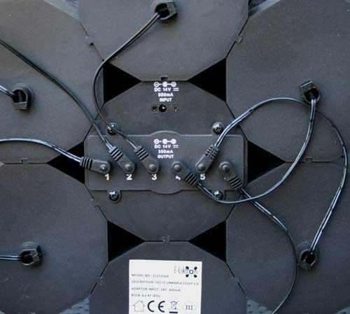 Mocny kolorofon LED 6 modułów-kolorów 282 diody outlet Sklep Wągrowiec