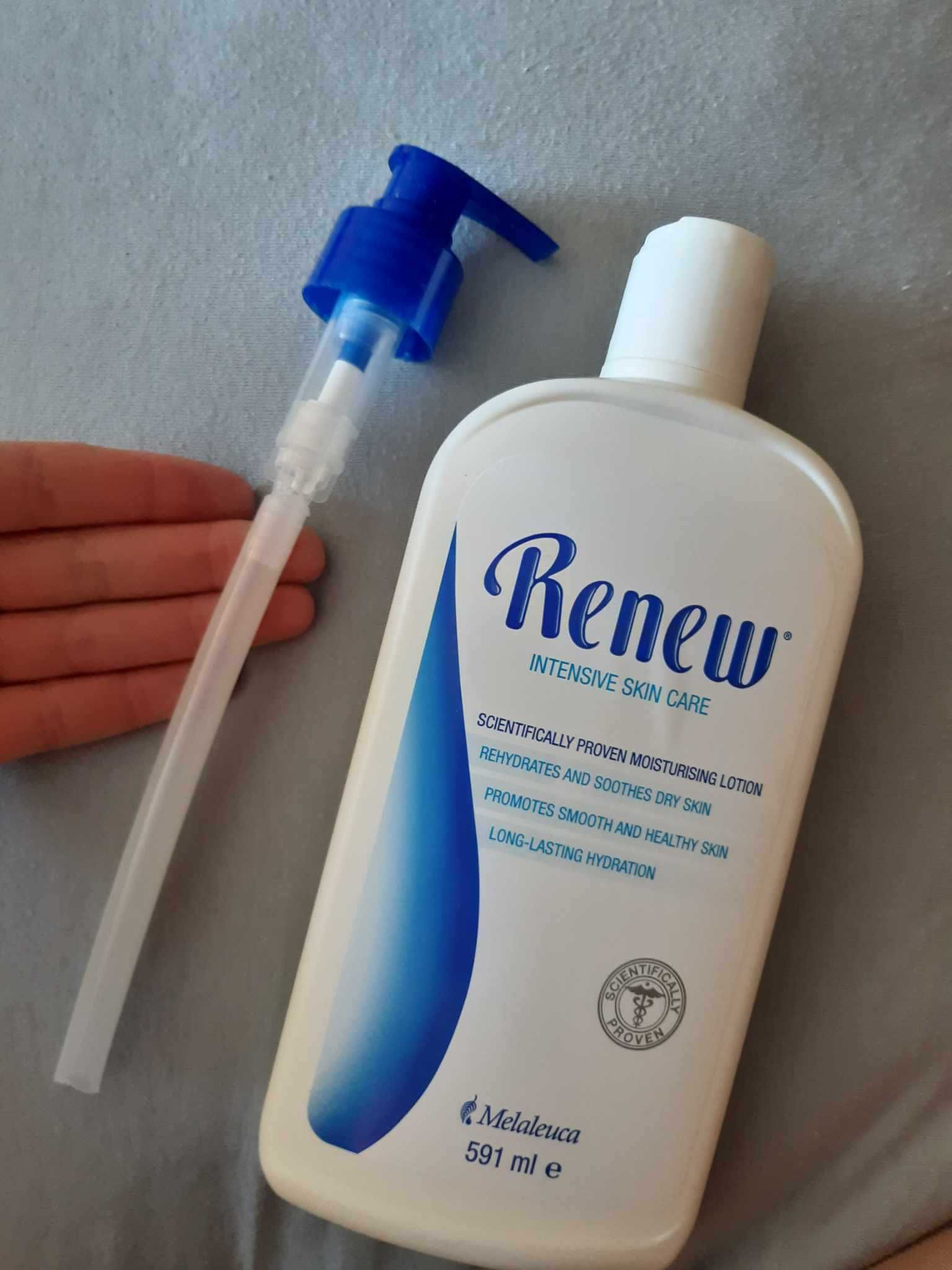 Duża butelka Renew balsam, azs, nawilża,sucha skóra 591ml +pompka