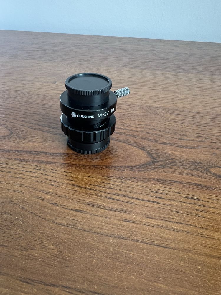 Адаптер SUNSHINE M-27 CTV 1/3 C-Mount для мікроскопа (0.3X)