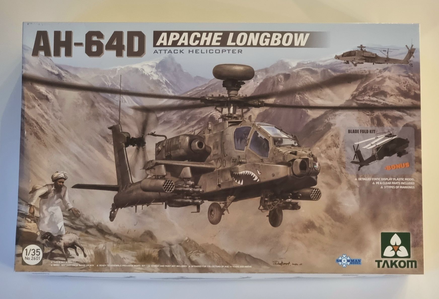 Apache AH-64D Longbow TAKOM 1:35