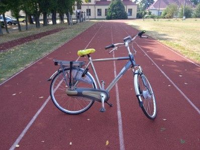 Rower Gazelle Orange - ze wspom. elektr. - koło 28cali - stan bdb - !!