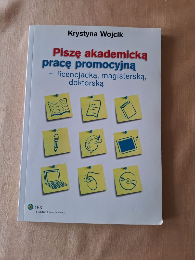 Ksiazka Pisze akademicka prace promocyjna Wojcik