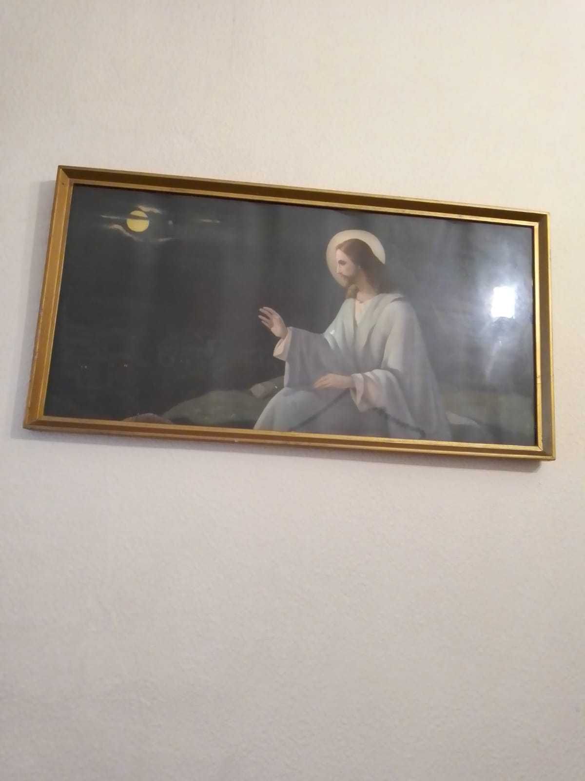 Quadro de Jesus ao luar