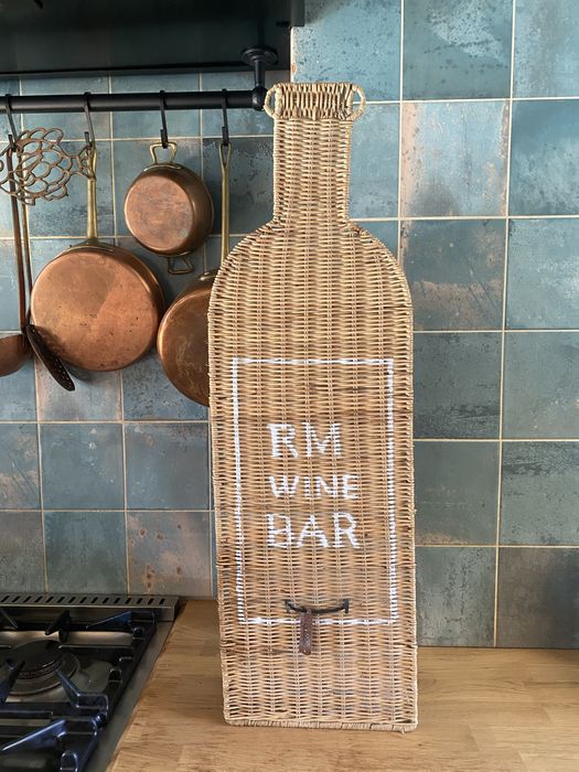 OKAZJA ! Stojak Rattanowy Na Butelki Wino Riviera Maison
