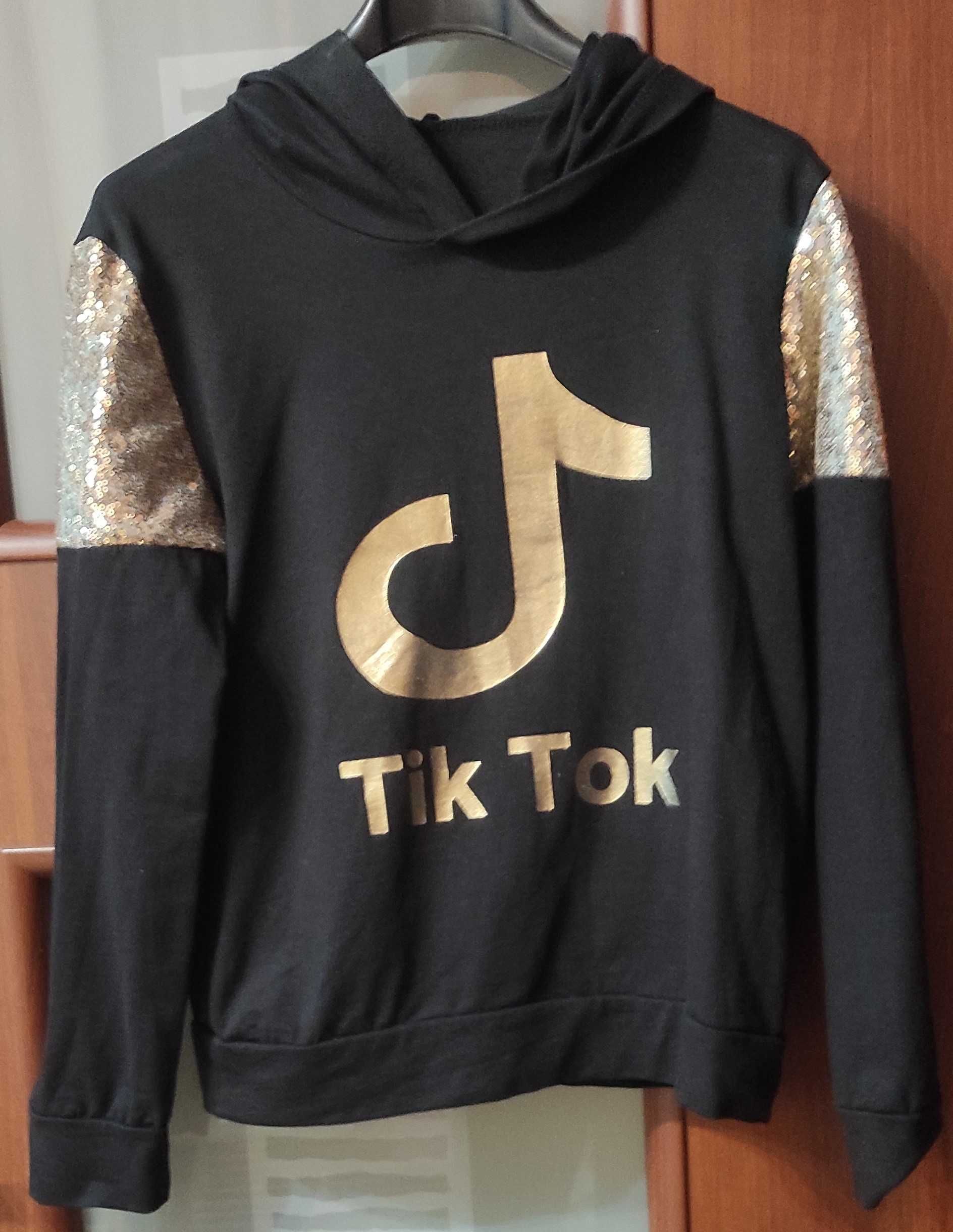 Bluza Tik Tok dla dziewczynki rozmiar 134