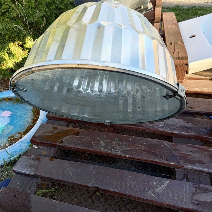 Duża lampa wisząca industrialna LOFT Przemysłowa Fabryczna z fabryki