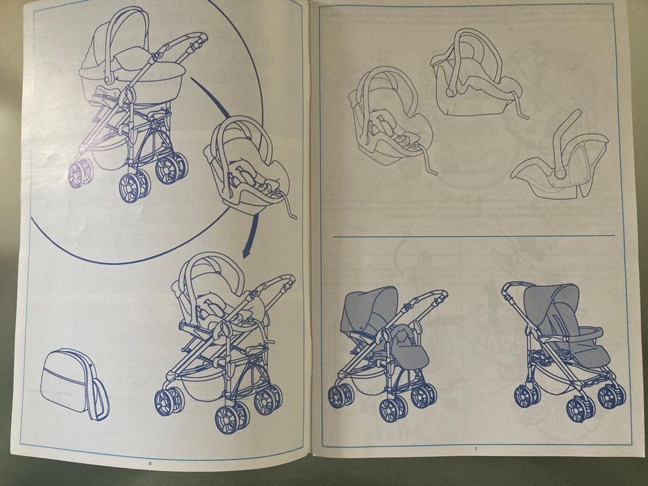 Carrinho de bebé Pré Natal - Conjunto TRIO - Carinho + Ovo + Alcofa