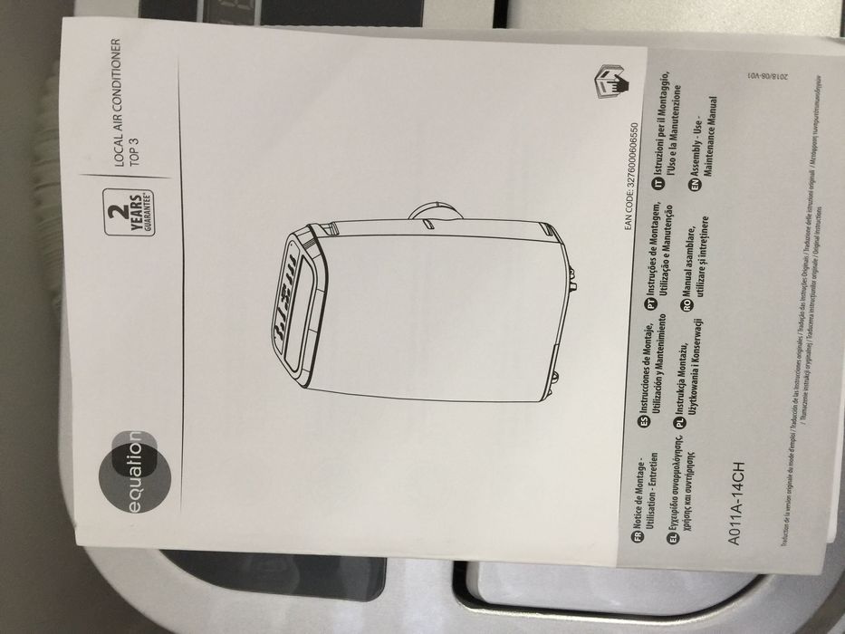 Ar condicionado novo