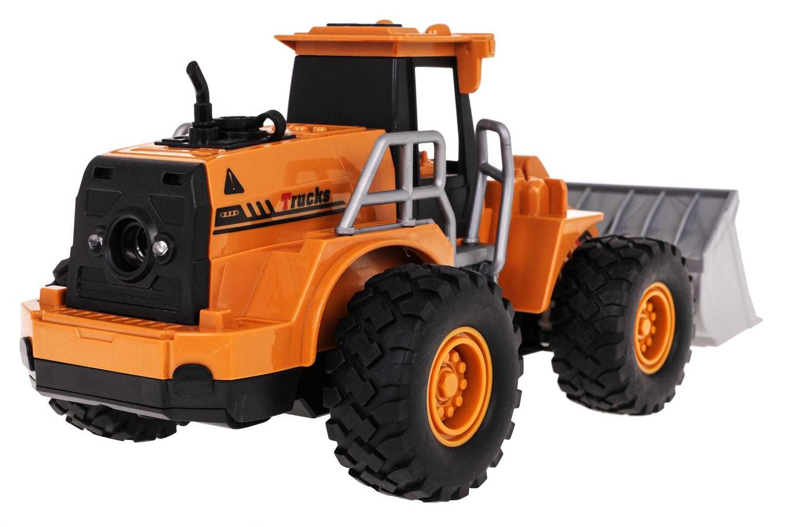 Spychacz z Funkcją Świateł i Dymu R/C ZRC.MDP268-3A