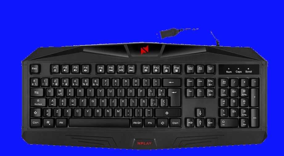 TECLADO GAMER NPLAY COM RGB