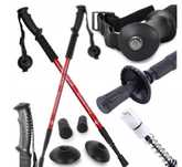 KIJE KIJKI NORDIC WALKING para 2 sztuki do chodzenia 65cm-135cm