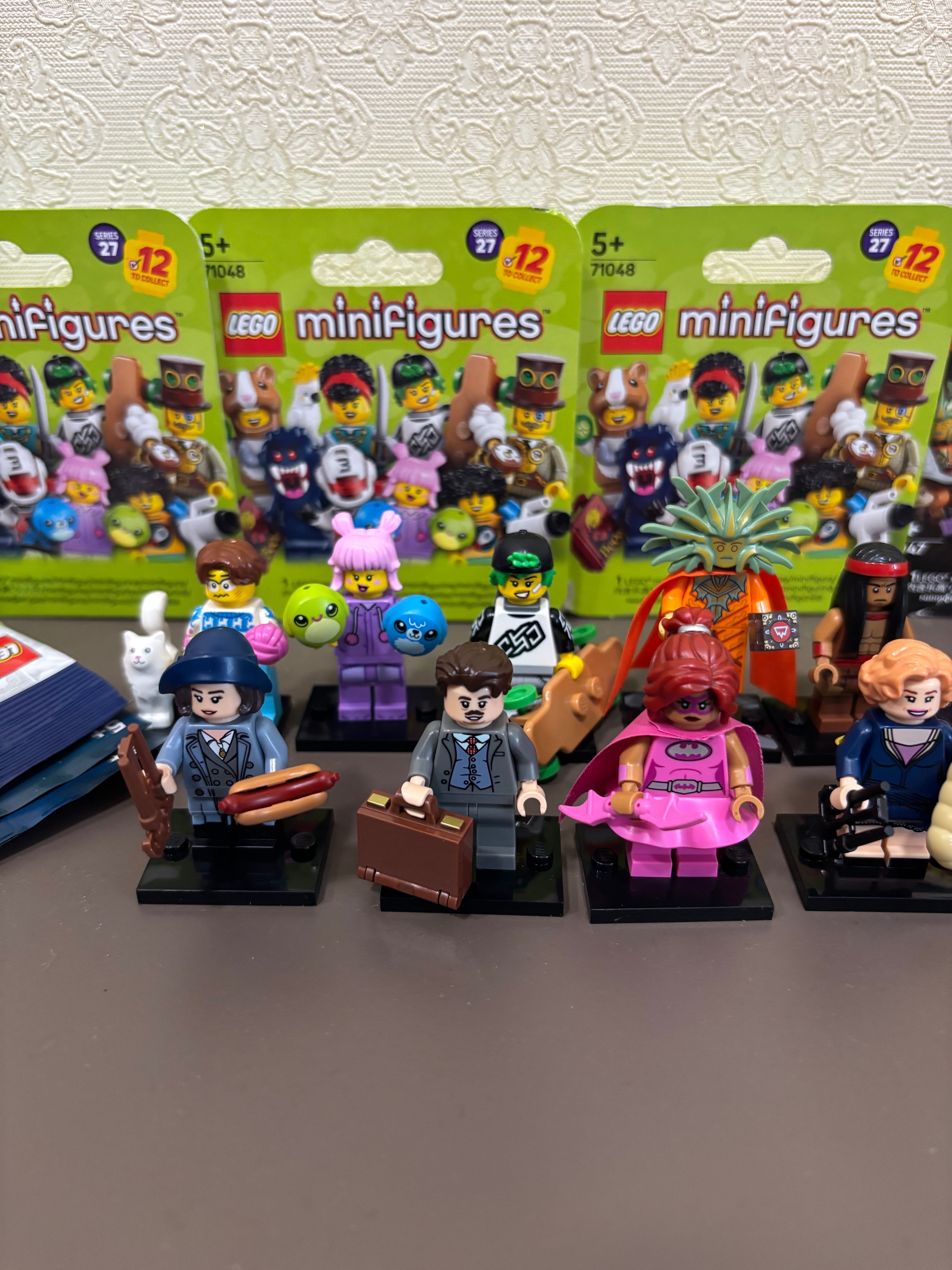 Lego minifigures з різноманітних серій