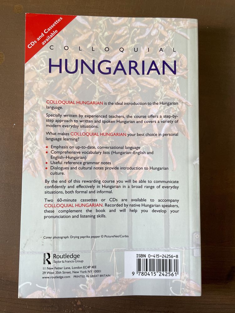 Colloquial Hungarian: The Complete Course for Beginners | Novo