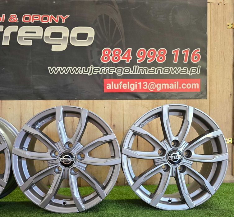 NOWE ALUFELGI NISSAN 16x5x114,3-Juke, Leaf,Qashqai,X-trial (ET40 i 45)