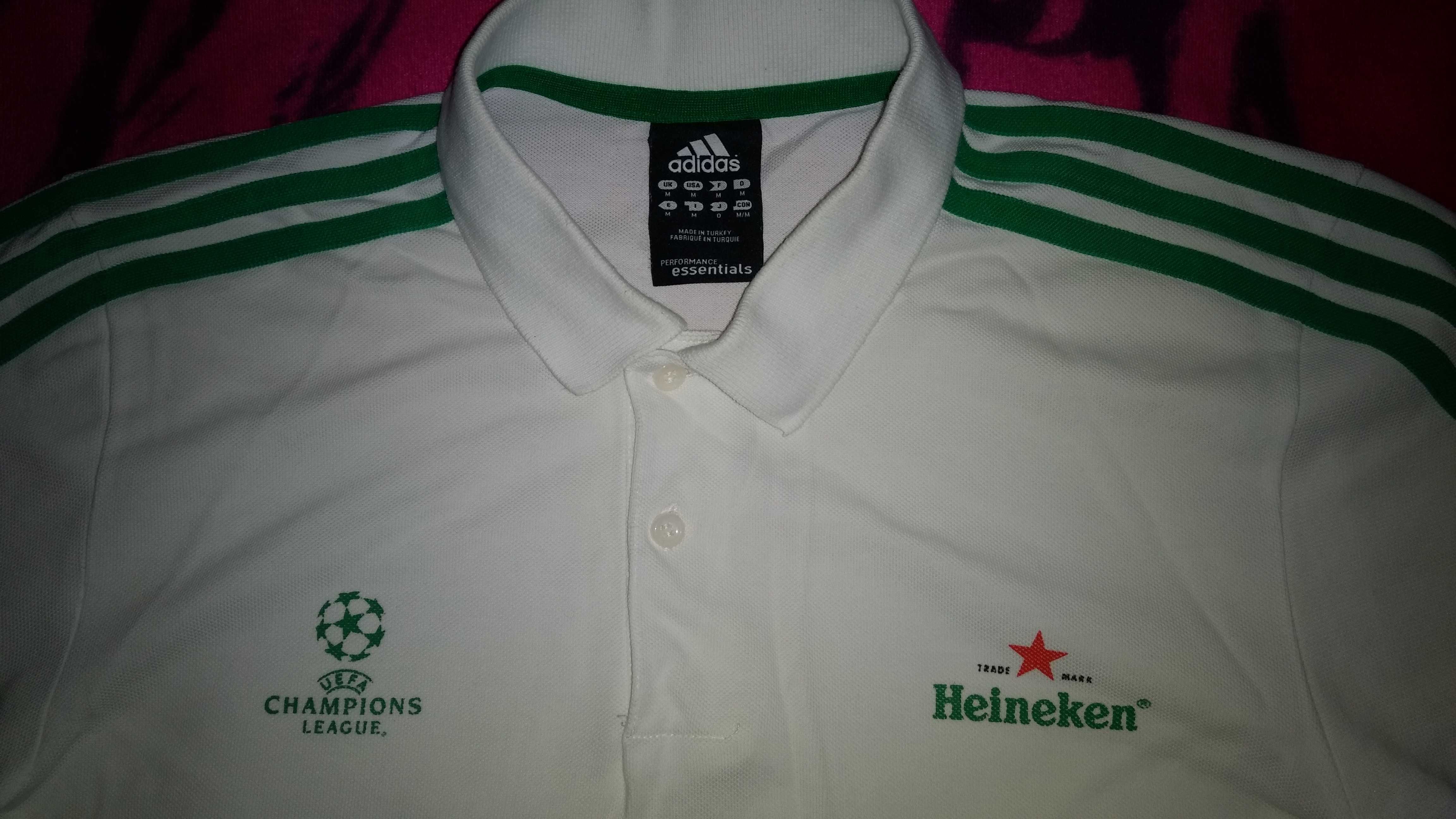 Koszulka męska polo Heineken Champions Leauge Adidas rozmiar M