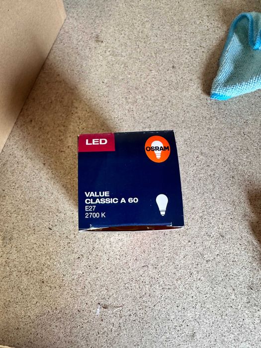 Лампа світлодіодна VALUECLA60 7W/827 230V FIL E27 10X1 Osram