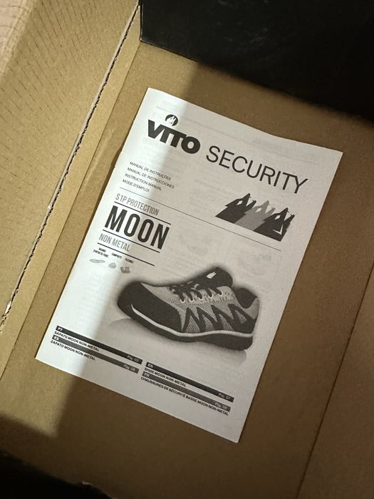 Sapatilha biqueira aço Vito