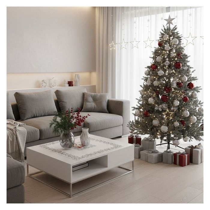 Serweta Kolorowy Mikołaj 85 x 85 | WN200M K85 | Święta Boże Narodzenie