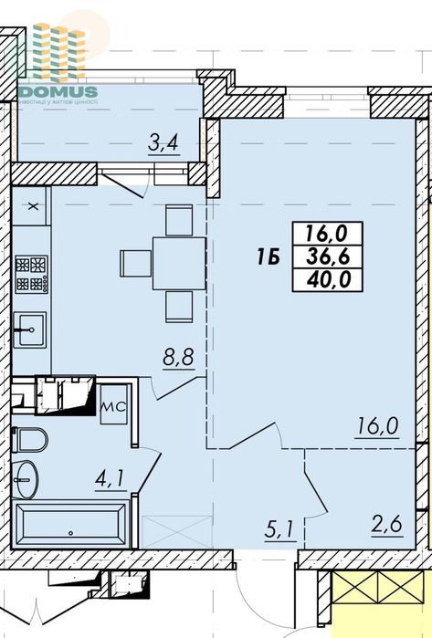 Продам 1 комн Стикон ЖК Прохоровский квартал! Молдаванка! Дом сдан