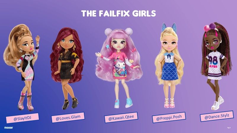 ОРИГІНАЛ Failfix К'юті Каваї Kawaii Qtee Total Makeover