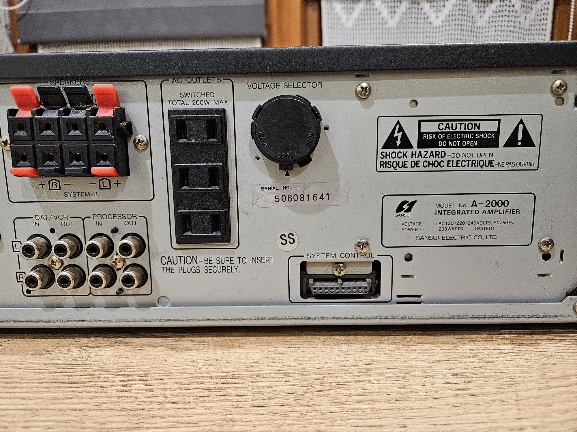 Wzmacniacz Sansui A-2000