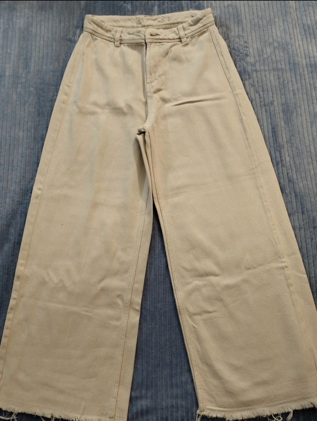 Calças estilo wide leg