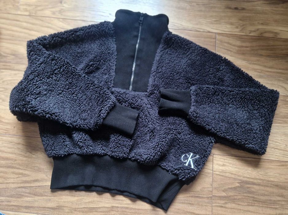 Bluza baranek Calvin Klein r. XS / S czarna