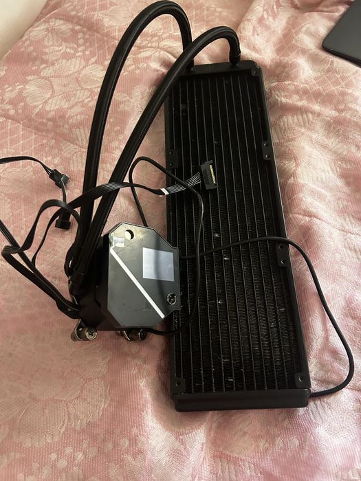 2x cooler liquido corsair nautilius 360 rs- radiador