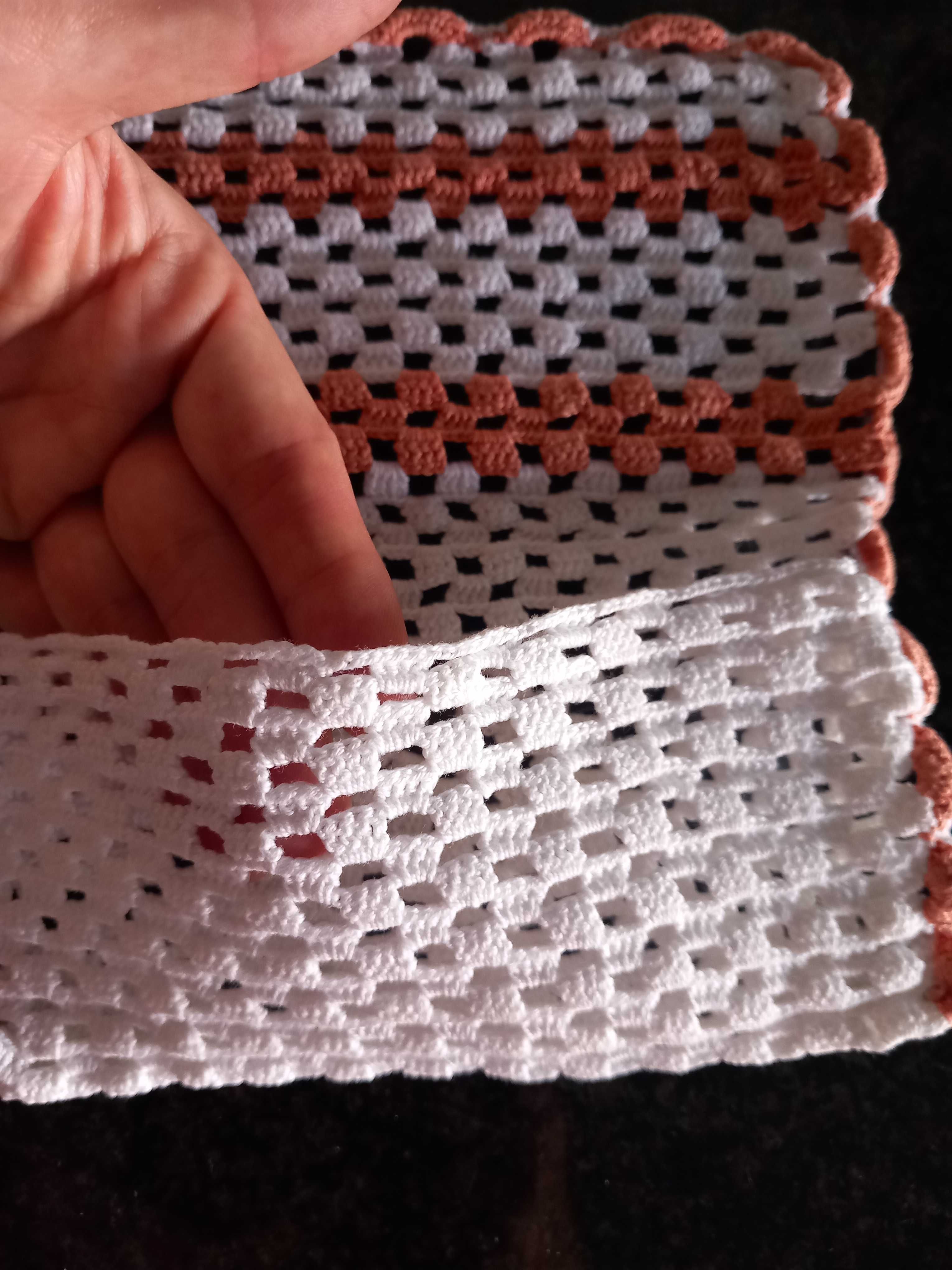 Bolsa de crochê artesanal