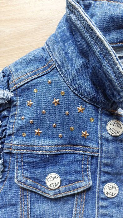 Kamizelka dżinsowa dla dziewczynki Mayoral r. 110