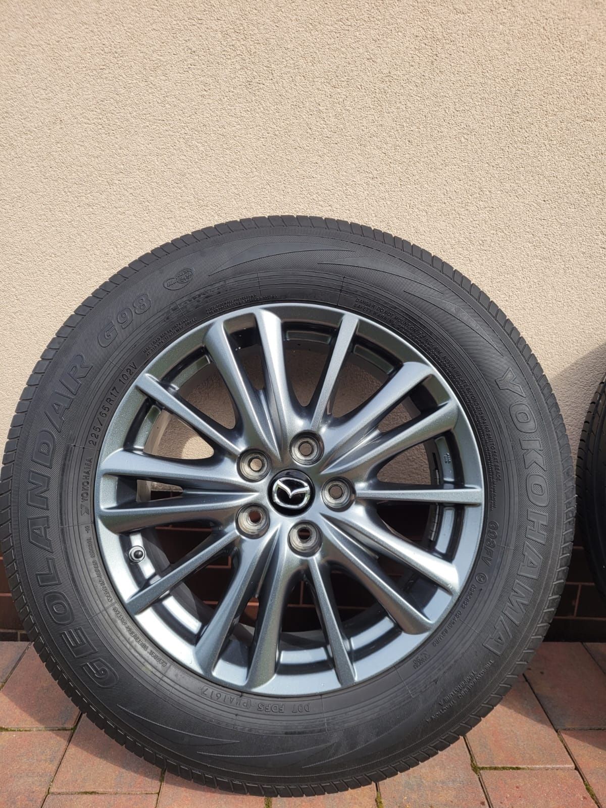 Koła felgi Mazda 5x114,3 opony 225/65 R17