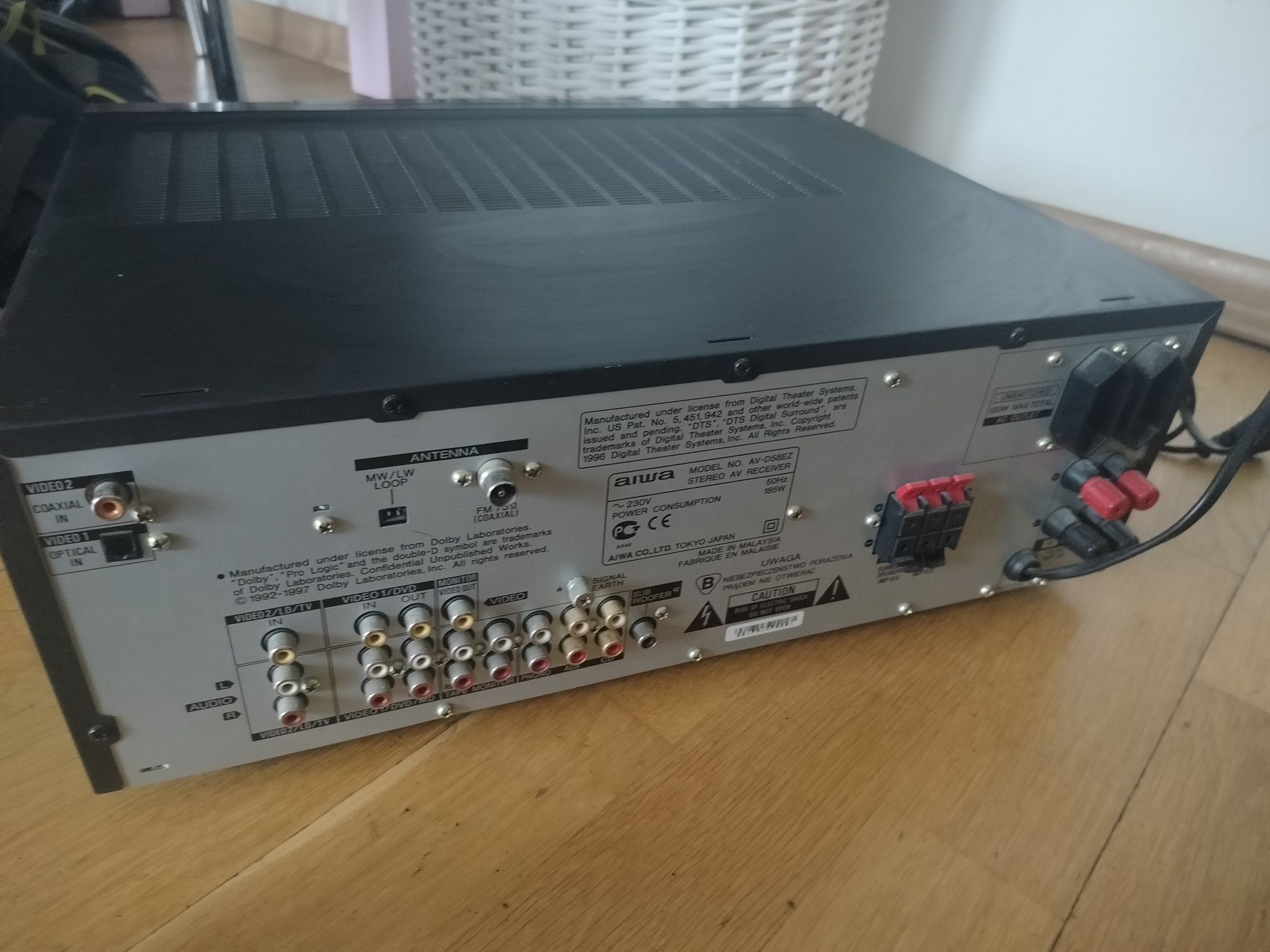 Aiwa amplituner aiwa czytaj opis