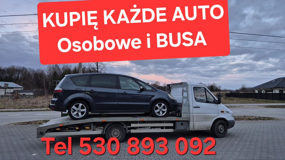 SKUP Aut !!! Osobowe * Dostawcze * KOŃSKIE i Okolice Tel 530--893--092