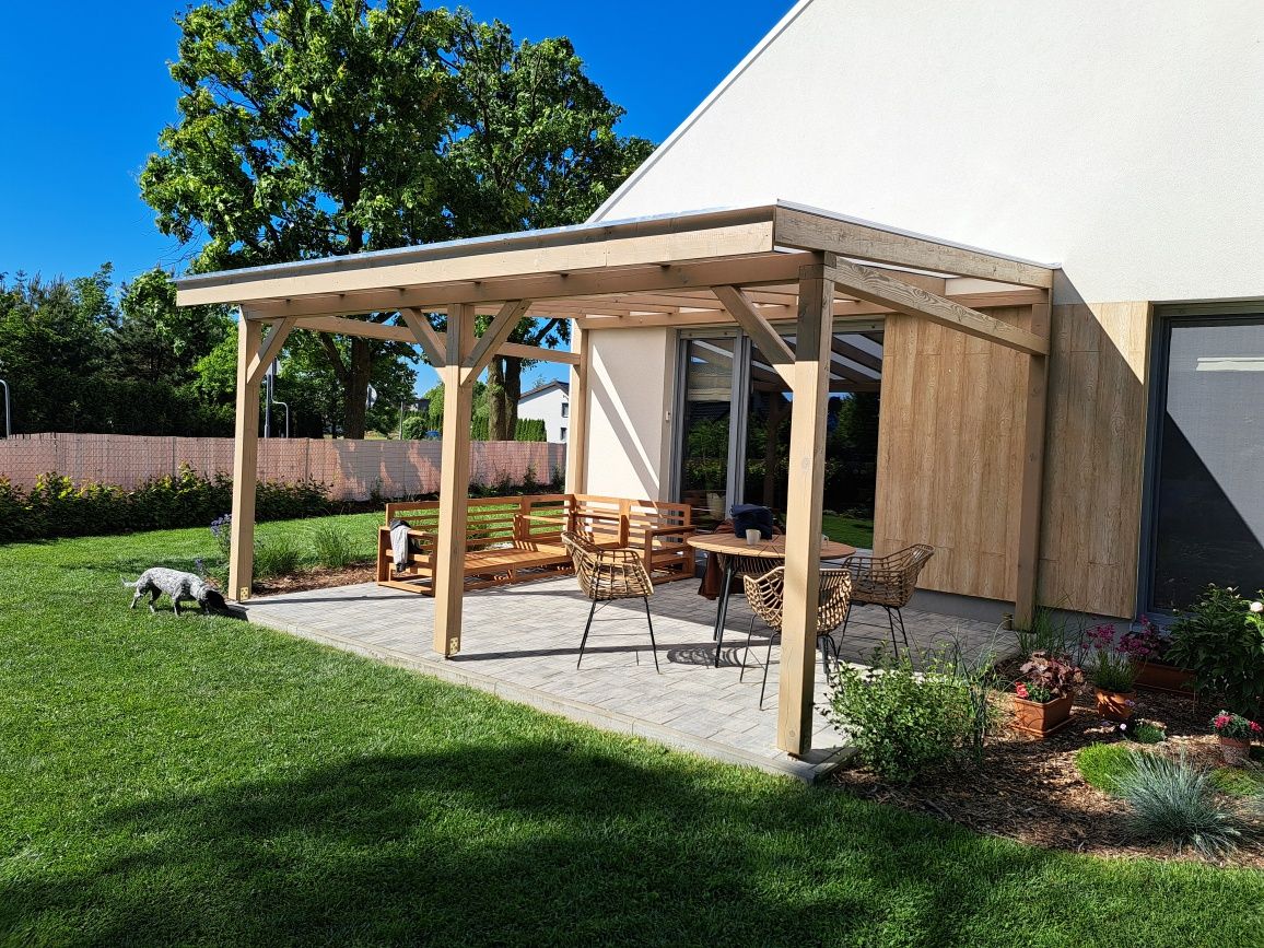 Altana, Taras, zadaszenie, pergola, wiata