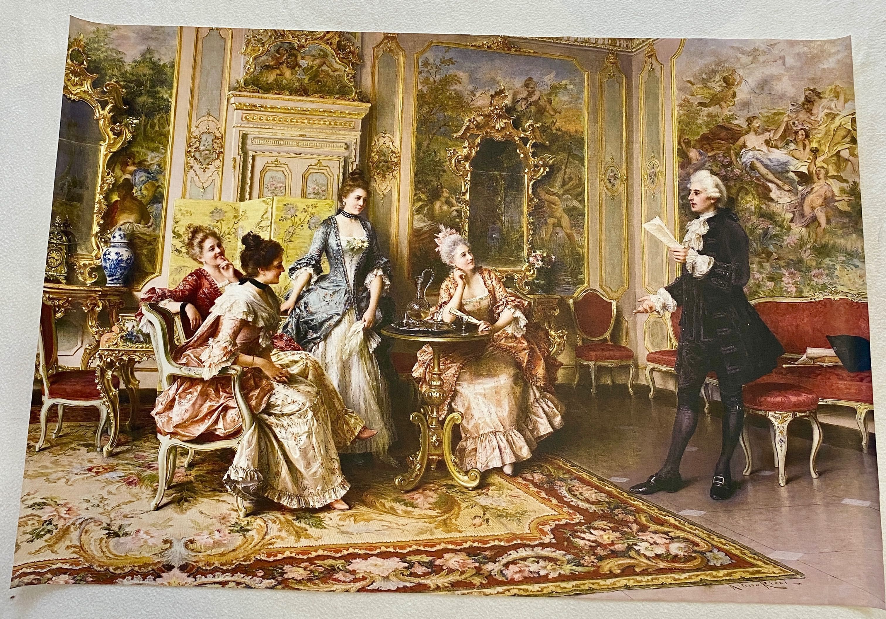 Obraz na płótnie Canvas, Barok francuski cena za szt