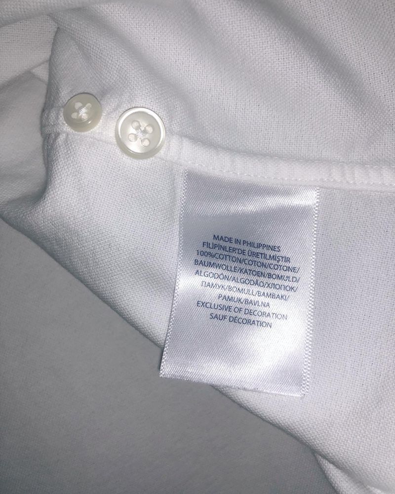 Білосніжна рубашка Ralph Lauren з нагрудним карманом