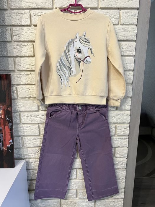 Світшот  джинси h&m (6-7р і 5-6р)