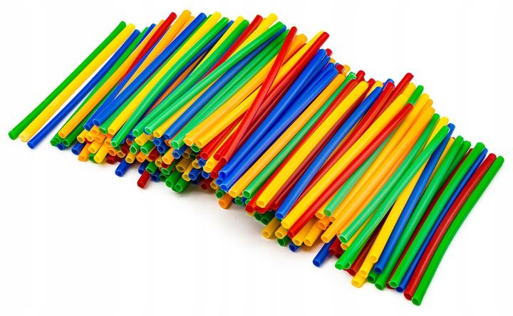 Klocki Słomki Konstrukcyjne Patyczki Rurki 1000 El