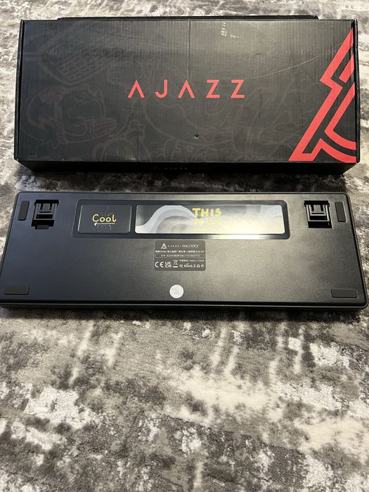 Механічна ігрова клавіатура AJAZZ АK980 - бездротова з RGB екраном