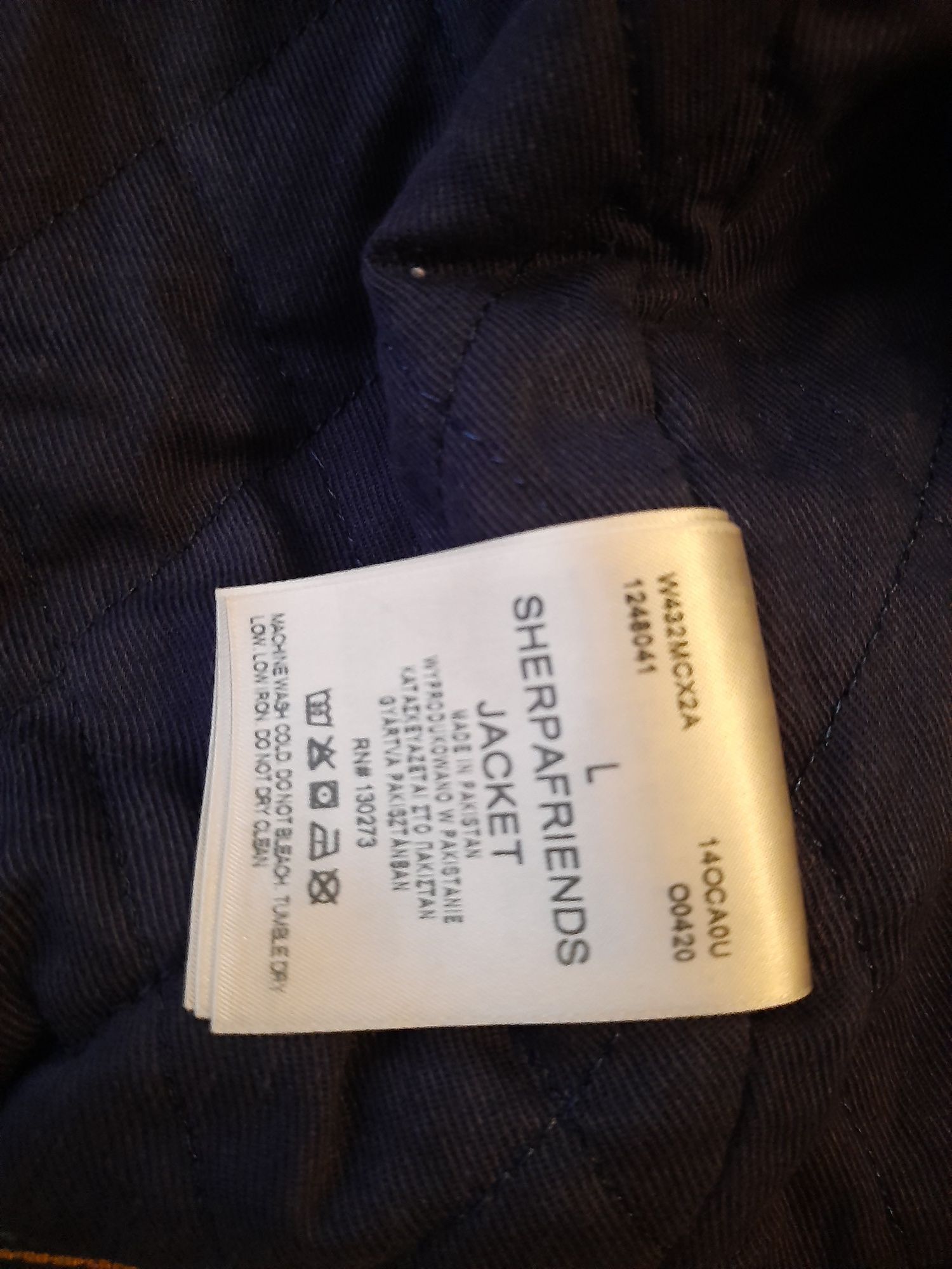 Kurtka jeansowa ocieplana damska Wrangler