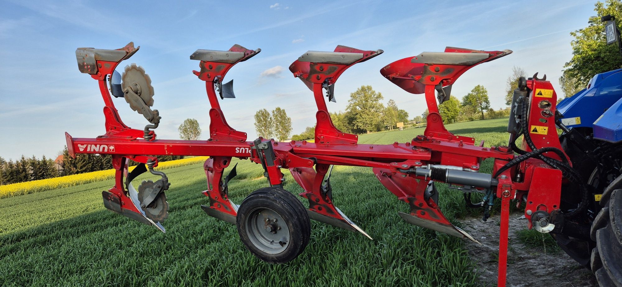 Pług 4+ Unia Ibis L Plus 2019r liniowanie